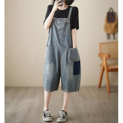 Denim overalls D0235