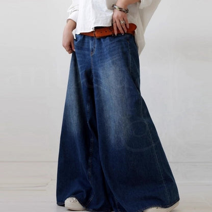 Wide-leg culottes D0254