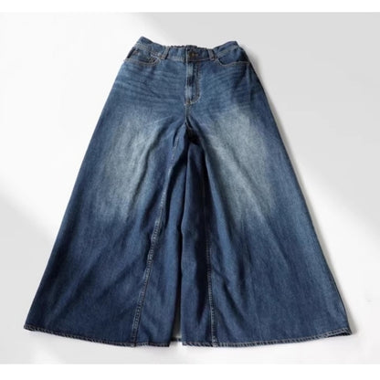 Wide-leg culottes D0254