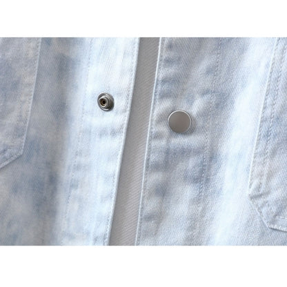 Tie-dye denim jacket D0278