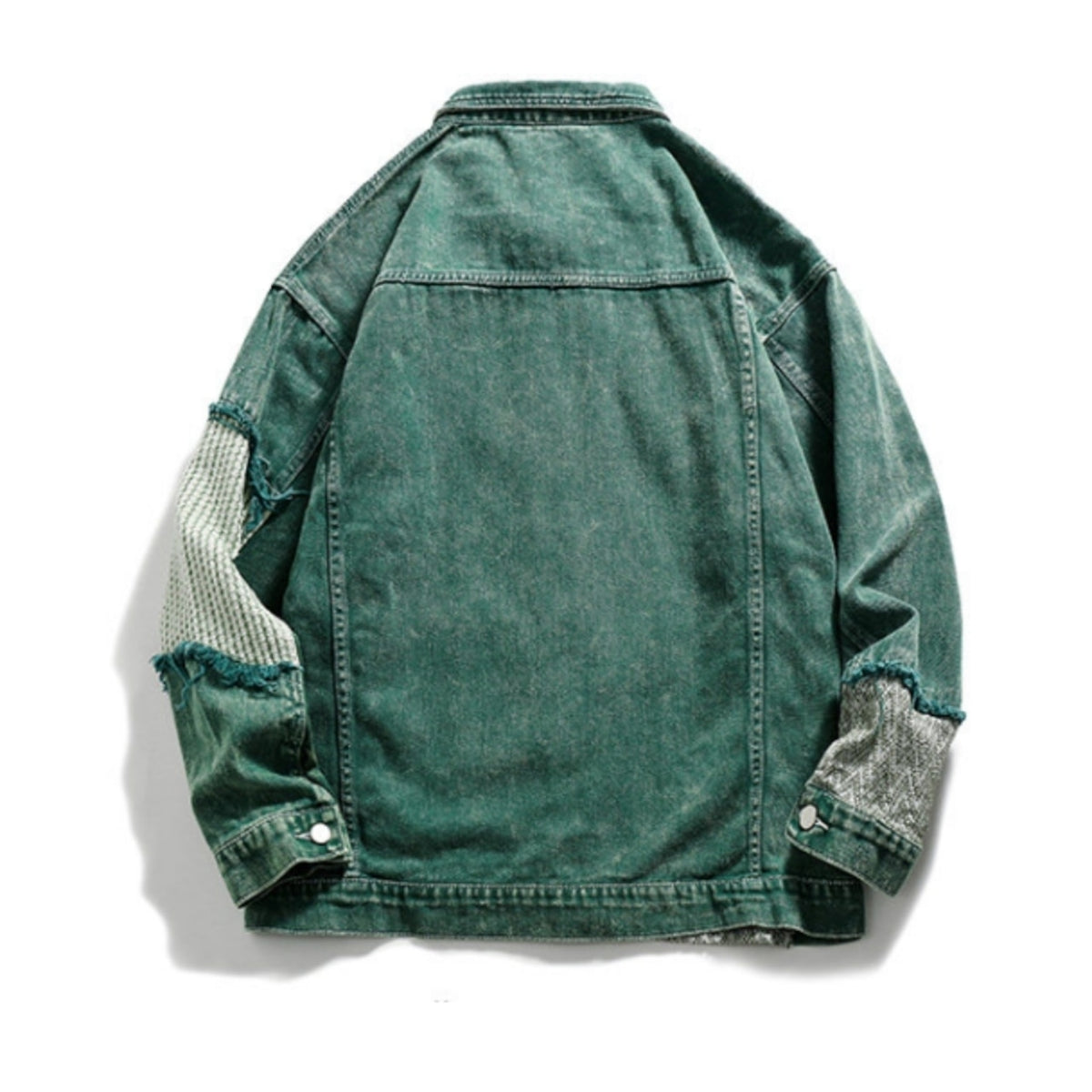 Patchwork denim jacket D0295
