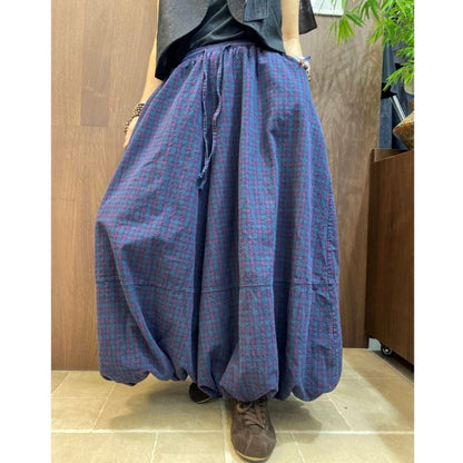 Voluminous Parachute Pants D0323